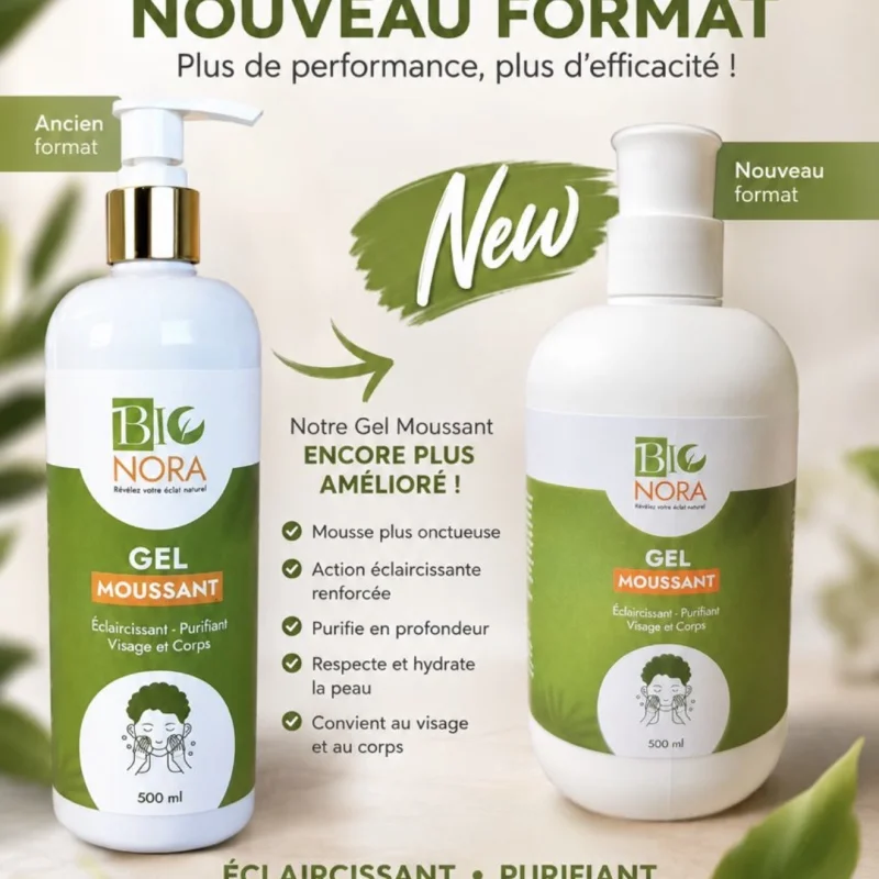 Bionora gel moussant 500ml - Atlas Santé parapharmacie Dakar