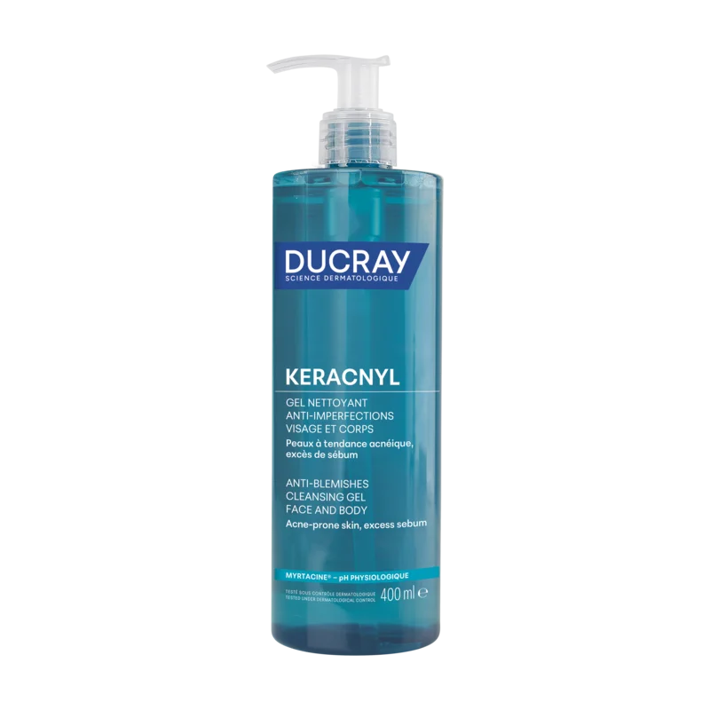Gel Keracnyl ducray 400 ml - Atlas Santé parapharmacie Dakar