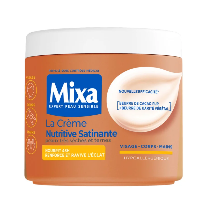 Mixa Créme nutritive satinante - Atlas Santé parapharmacie Dakar