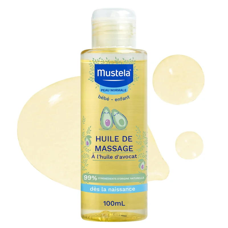 mustela huile massage - Atlas Santé parapharmacie Dakar